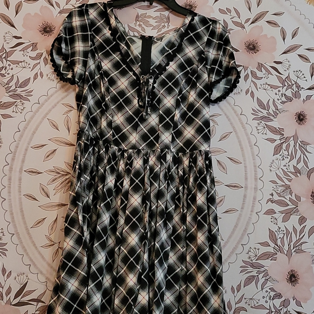 Plaid Dolly dress